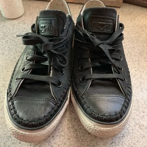 Leather Converse w/John Varvatos